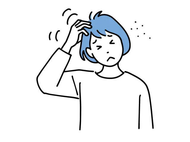 脂漏性皮膚炎の画像