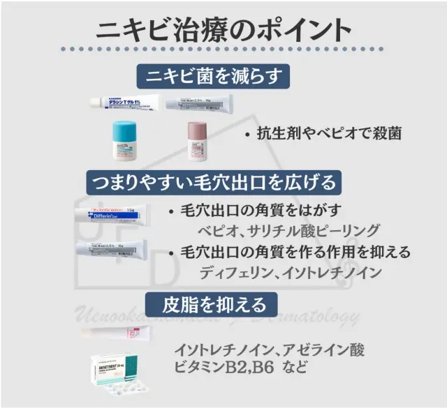ニキビの治療