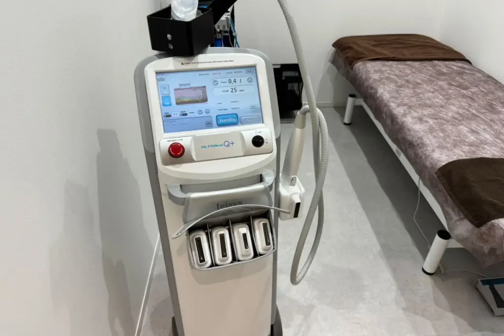 ＜ウルトラセルQプラス＞HIFU（ハイフ）治療でたるみ改善が可能です